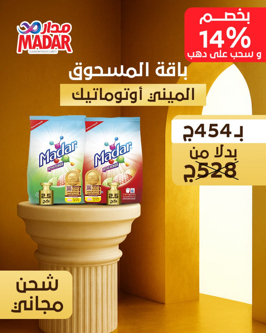 باقة المسحوق الميني اوتوماتيك