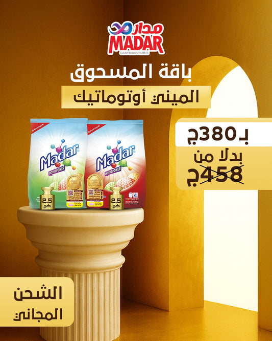 باقة المسحوق الميني اوتوماتيك